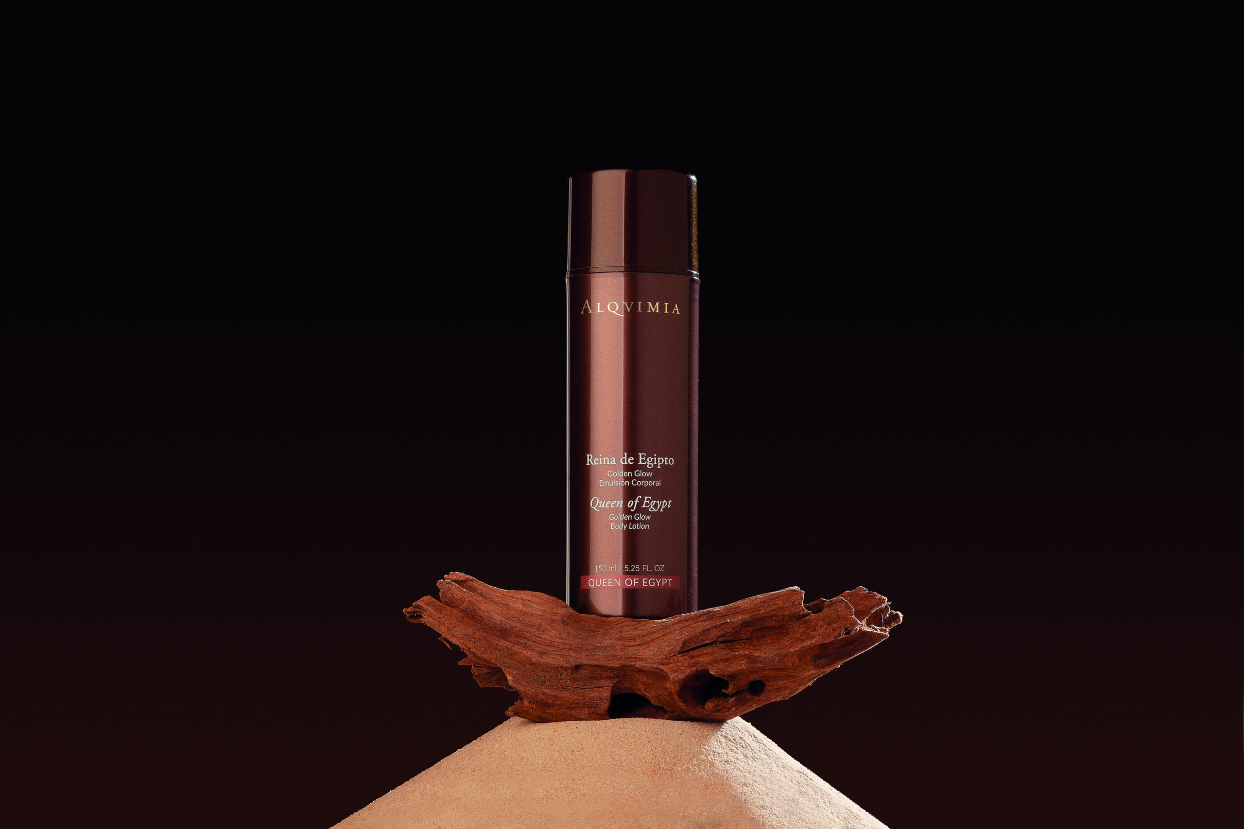 ALQVIMIA - QUEEN OF EGYPT Golden Glow Body lotion 150ml - Image 5